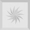 Ekena Millwork Standard Sedgwick Spiral Rosette With Beveled Edge, 3"W x 3"H x 1/2"P ROSP030X030X050SDG13 - alternate 4